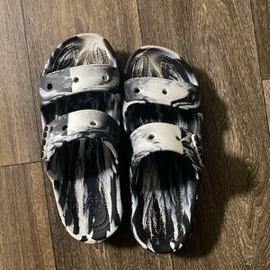 Crocs Sandals- Tie Dye